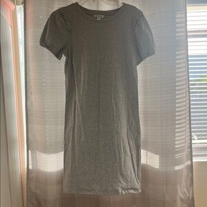 Gray Mini Dress